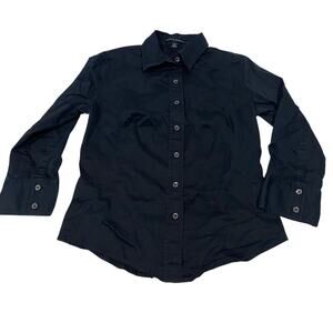Women Banana Republic Black Size Small Botton up long sleeve